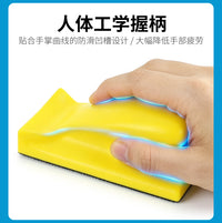 自粘手磨盘接头圆形异形家用工业植绒砂纸吸盘打磨盘PU发泡抛光盘