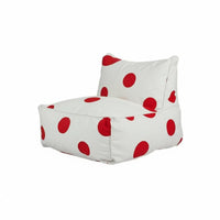 Spotted Pattern Lounge Chair Nordic Design Giant Soft Lounger Snug Machine Creclineable Cover for Bedroom, Perusing Nook