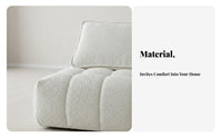 Tofu Block Sofa Retro aesthetic configurable Couch Original Design Minimalist Aesthetic for Hosts