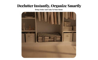 Under-Bed Storage container Foldable Under-Bed Storage Bag Large Capacity for Renters
