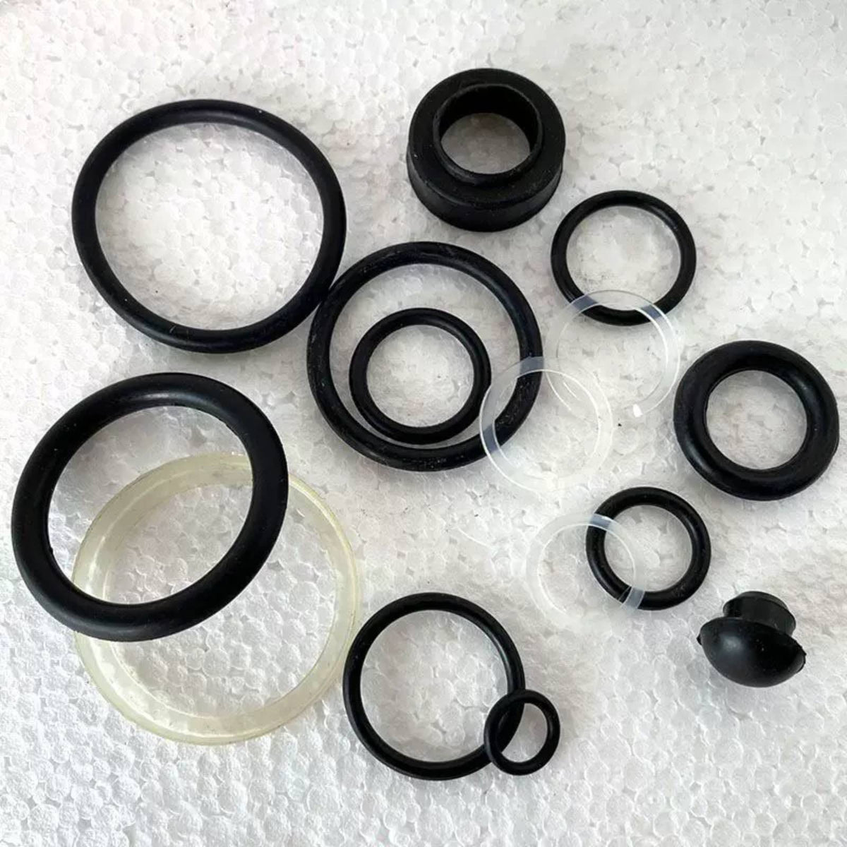Hydraulic Jack Repair Kit Replacement Hydraulic Jack Seal Kit Rubber Oil Seals and O-Sealing Gasket Set for Mechanics, Home Mechanics, Maintenance