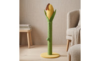 Cat Scratching Pole Scratch-Resistant Sisal Cat Scratcher Space-Saving Pet Supply for Cats, Kittens, Living Room, Apartment