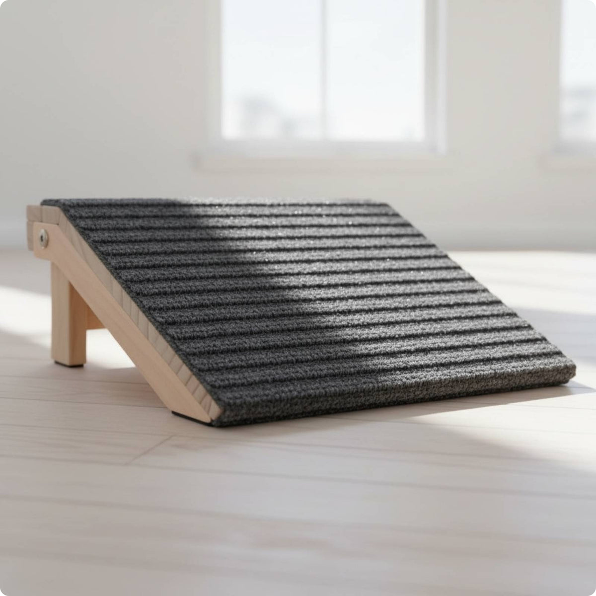 Foldable Dog Ramp Portable Wooden Pet Ramp Anti-Slip Wooden Pet Steps for Elevated Areas