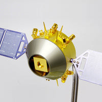 1:30 Spacecraft Model  with Stand Alloy Moon Lander Model Shiny for Collectors, Study,