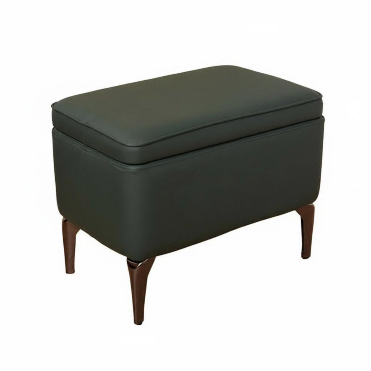 Tufted Storage Ottoman raiseTop Lid Footstool Comfortable Seating for Homeowners