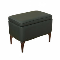 Tufted Storage Ottoman raiseTop Lid Footstool Comfortable Seating for Homeowners