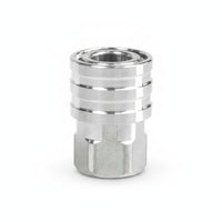 Female Thread Stainless Steel Connector Cylindrical Stainless Steel Pressure Washer Adapter
