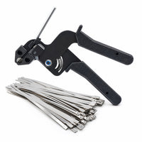 Cable Tie Tool with Built-in Zip Tensioner Wear-Resistant