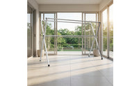 Foldable Clothes Drying Rack Floor-Standing Laundry Drying Rack Heavy-Duty Sturdy for Bedroom