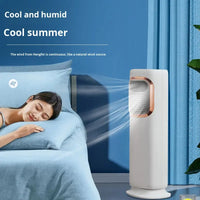 5G Air Cooler Fan Vertical Household Evaporative Air Cooler with Water Cooling Mobile Heating and Cooling Small Air Conditioner