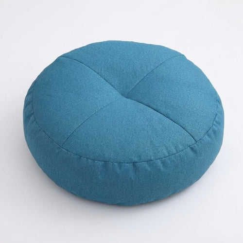 Floor Pillow Meditation Cushion, Washable Round Floor Cushion for Adults, Living Room Balcony Outdoor, Large Floor Pillow Med