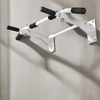 Wall-Mounted Pull-up Bar Compact Pull-up Bar with Padded Grips Space-Saving Fitness Equipment for Adults