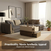 Minimalist aesthetic C-Shaped End Table Modern Design Household Furniture Space-Saving Indoor Furnishing Mobile for Apartment Dwellers, Remote Workers, Living Room, Beside a Couch, Small Spaces, Home Office