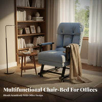 Beneath-Desk Lounger Versatile Design Transshapeable Furniture Space-Saving Lightweight & Portable for Office Workers, Bedroom