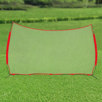 Sports Protective Barrier Freestanding Barricade Backstop Net Barrier Netting Portable Large-Scale for Athletes, Backyard