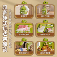 Cross-border Children's Money Box with Strap, Large Capacity Suitcase-style Password Box