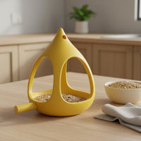 Hanging Bird Feeder Built-in Perch Garden Supply Long-Lasting Construction