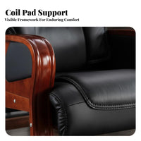 Four-Legged Managerial Chair Comfortable