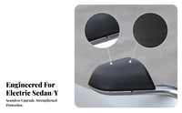 Electric Vehicle Series 3 Side Mirror Cover Fit over Side Mirror Cap Contoured Car Part Smooth