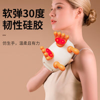 颈椎按摩器颈部按摩仪腰背颈肩斜方肌脖子劲椎披肩腿部背部按摩器