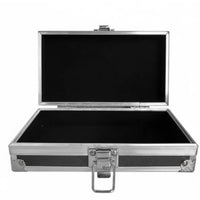 Rustproof Aluminum Tool Box Reinforced Corners Small Metal Briefcase Heavy Duty Portable Hard Case Shockproof