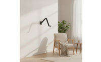 Wall Bracket with 1/4-Inch Thread Articulated Support Bracket with Two-Arm Space-Saving for Video Calls