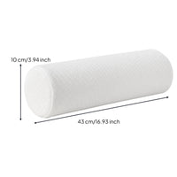 Cervical Roll Pillow Quilted Roll High-Resilience for Sofa, Back Sleepers