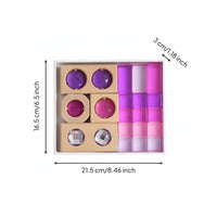 Acrylic Rainbow Blocks High Translucency Transparent Block Set Color Recognition Rainbow Acrylic Blocks for Preschoolers, Kindergarten, Classroom
