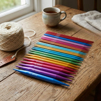 Flexible Interchangeable Knitting Needle Set Portable Interchangeable Circular Knitting Compact Craft Supplies Lightweight for Knitters, Crafters