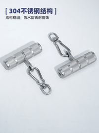大七不锈钢多功能万向拉手龙门架配件高位下拉把手健身器材配件