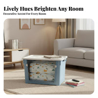 Front-front-accessing Stackable Box Transparent frame Household Storage Large Capacity