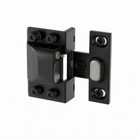 304 Stainless Steel Hydraulic Glass Hinge Soft Close Square Glass Clamp Hinge Quiet Closing Cabinet Hardware