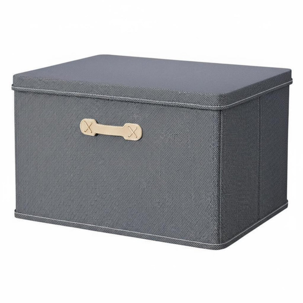 Foldable Clothing Container Large Capacity Storage Box Reinforced Handles