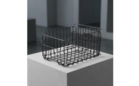 Folding Rear Bike Basket Wire Bike Basket with Mounting Plates Easy Installation for Daily Commuting
