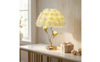 Floral Rose Flower Table Lamp Warm Light Rose Flower Lamp Decorative Romantic for Bedroom, Bedside, Living Room, Wedding