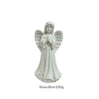 Polyresin Figurine Smooth Woman Figurine Peaceful for Bookshelf, Home Decorators