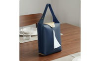 Wall Mount Tissue Cover Multi-Functional Household Storage Snap Button Closure for Dining Table