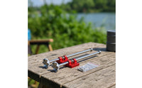 2 Pieces Detachable Telescopic Support Legs with Hardware Heavy Duty Fishing Box Legs Stable Stabilizer Leg Professional for Anglers