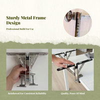 Ski Waxing Stand, Wall Mount, Non-Slip, for Garage