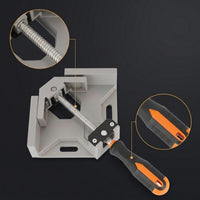 Single-Handle Corner Clamp Aluminum Alloy Tool Sturdy for Woodworkers, DIYers