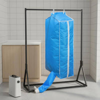 Foldable Hanging Clothes Dryer Easy to Stow Portable Clothes Dryer Timer