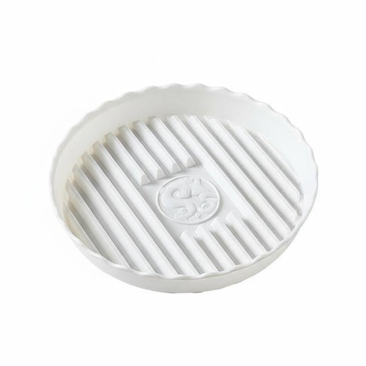Lattice Pattern Drainage Tray Thickened Round Planter Base long-enduringing for Living Room