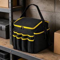 Tool Organizer Bag Multiple Pockets Carpentry Tool Bag Lightweight for Workshop