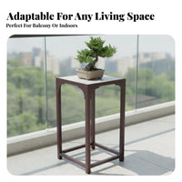 Multi-Tier Planter Holder Minimalist Flower Rack Rustproof for Balcony, Patio