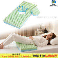 Egg Crate Foam Mattress for Pressure Sore Prevention, Removable Wedge Cushion
