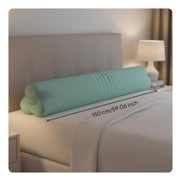 Lateral Sleeper Leg Pillow Removable and Washable Cover Long Bolster Pillow Skin-Friendly Material Bedding Accessory for Women, Tall People