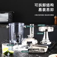 Large Capacity Juice Dispenser, Multi-Purpose Beverage Dispenser for Buffet, Stainless Steel