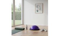 Half Balance Ball with Resistance Bands Half Ball Balance Instructor Core