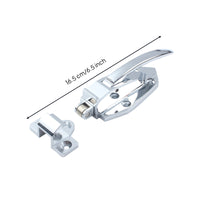 Door Latch with Strike Long-Lasting Lever Latch Heavy-Duty for Cabinets