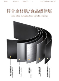欧仕嘉金属翻盖餐具收纳盒筷子刀叉收纳盒家用厨房高档餐厅餐具盘